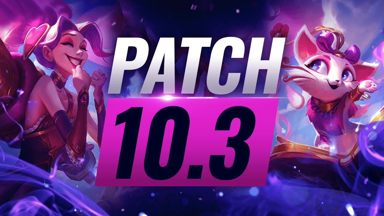 Best Champions TIER List - League of Legends Patch 10.3 - youtube