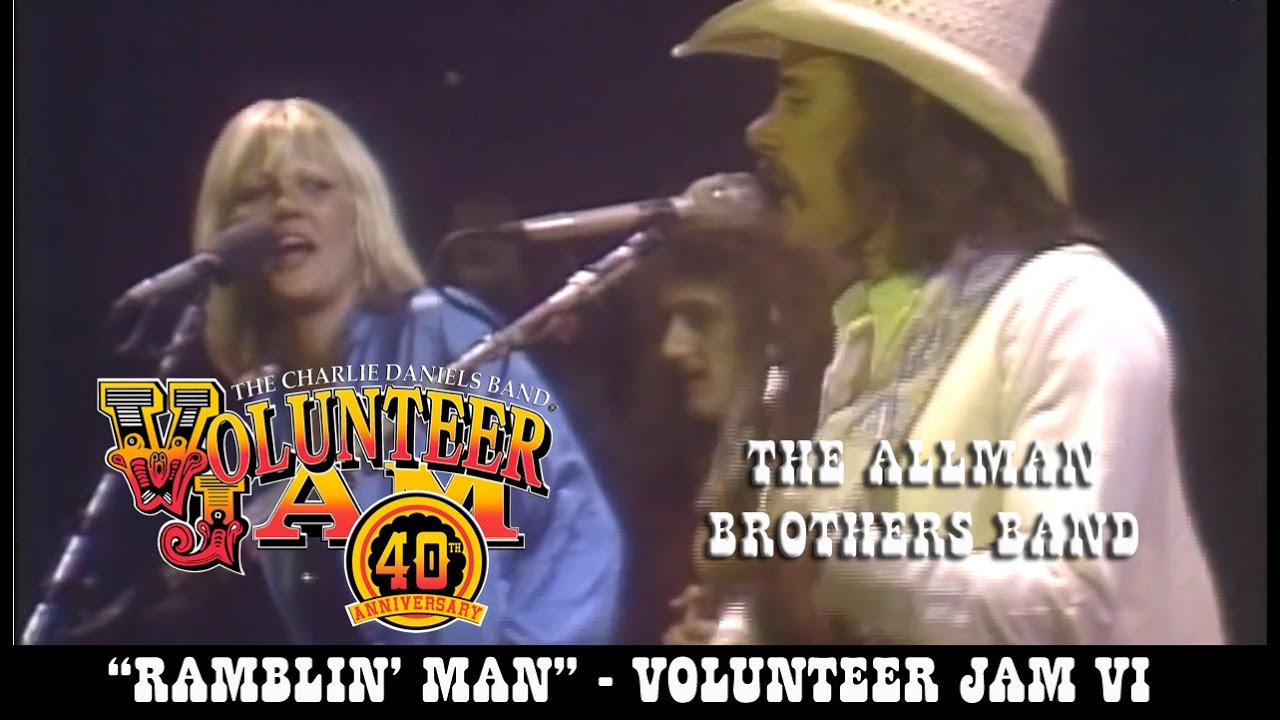 The Allman Brothers Band Ramblin' Man Volunteer Jam VI YouTube