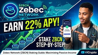 Earn 22% APY Staking ZBCN! (Zebec SuperApp Tutorial) screenshot 3