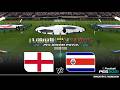England vs Costa Rica - International Friendlies Pre-World Cup 2026 | Full Match | Simulation PES