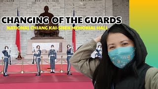 Changing the honored guards at Chiang Kai-Shek Memorial Hall | @JOHONA