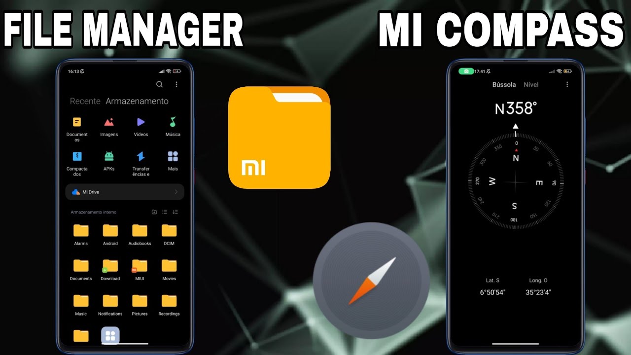 Miui Compass SAIU! - Mi COMPASS Novo Layout - GERENCIADOR de ARQUIVOS - MIUI 13 ...