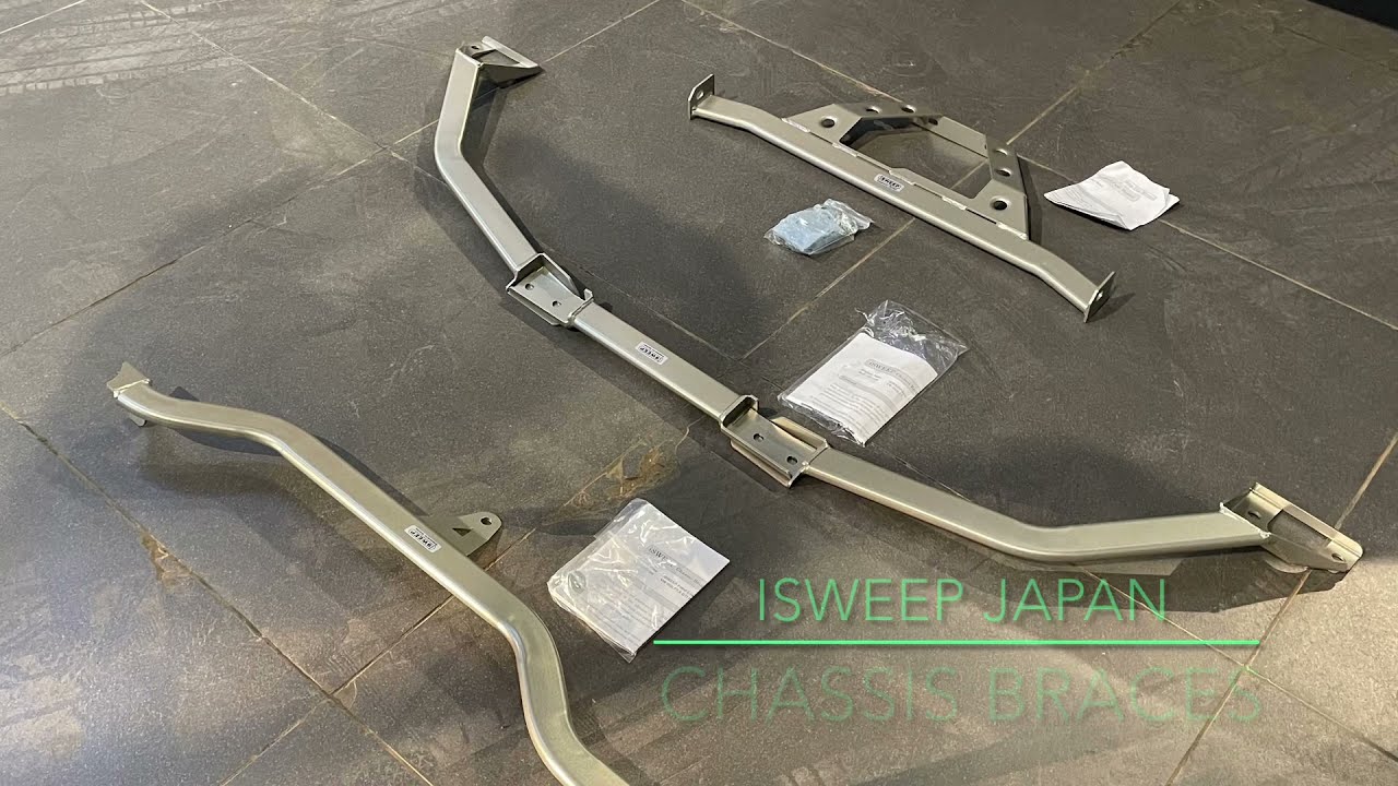 iSWEEP Center Floor Power Brace Rear GOLF7.5 R iSWEEP Center Floor