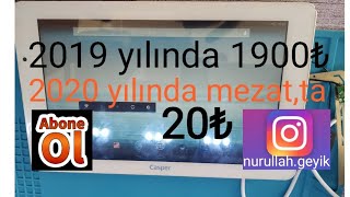 Casper Via T1E 1900 Tl Mezat,Tan 20 Tl Ye Aldım.wifi Sorunu Çözümü Bu Video Da.
