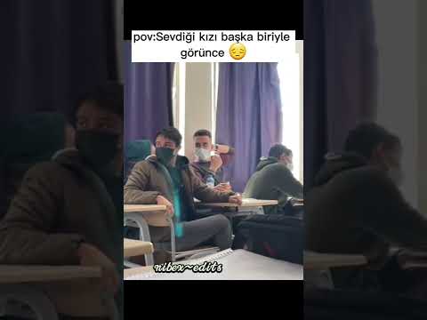 sevdiği kızı başka biriyle görünce 😔 |Short Trend Videolar #shorts