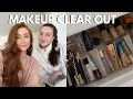 HUGE MAKEUP CLEAR OUT 2022 | Decluttering Tips + Makeup Organization