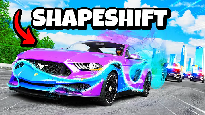 Using A Shapeshifting Car To Troll Cops In GTA 5 RP
