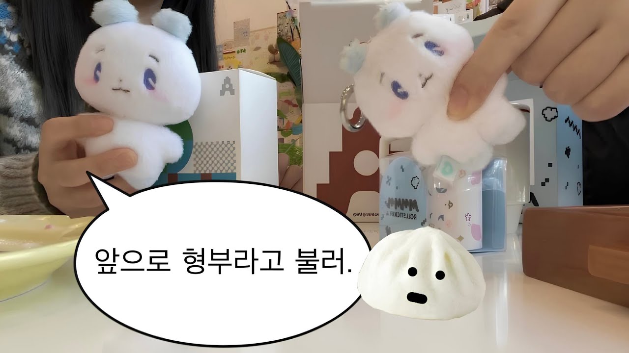 [플리로그] 머글동생에게 플레이브 소개하기와 굿즈 엠디깡