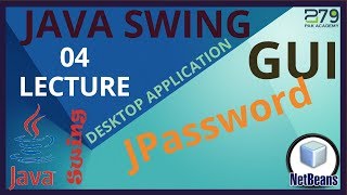GUI java tutorial for beginners | JPasword Filed | Lec#05