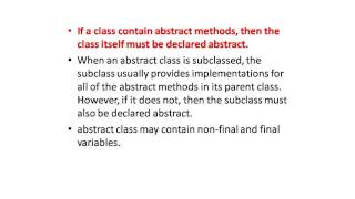 Abstract Class vs Interface Part1
