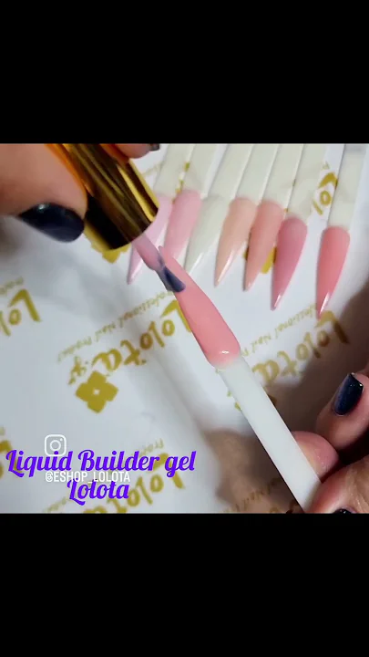 💜💜💜 Liquid Builder gel Lolota💜💜💜 Newwwww #gel #gelnails