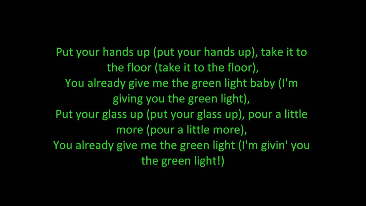 Roll Deep - Green Light (ON SCREEN LYRICS)