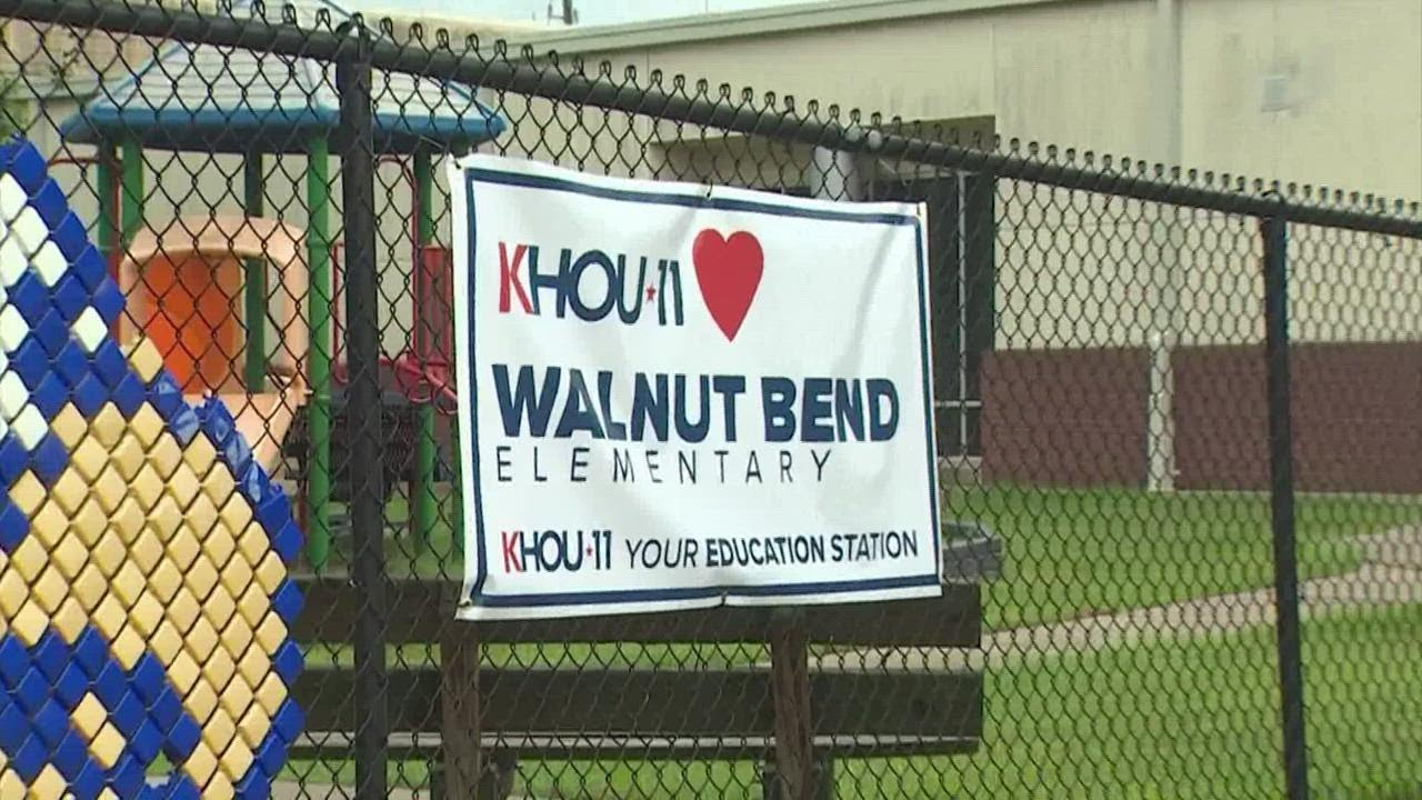 Adoptaschool Walnut Bend Elementary is KHOU`s school for 2022 YouTube