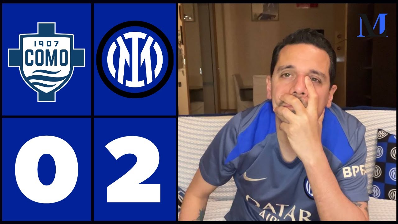 VINCONO CONTE,LUKAKU E ORIALI! PEGGIO DI COSÌ NON POTEVA ANDARE! TESTA A MONACO! COMO-INTER 0-2