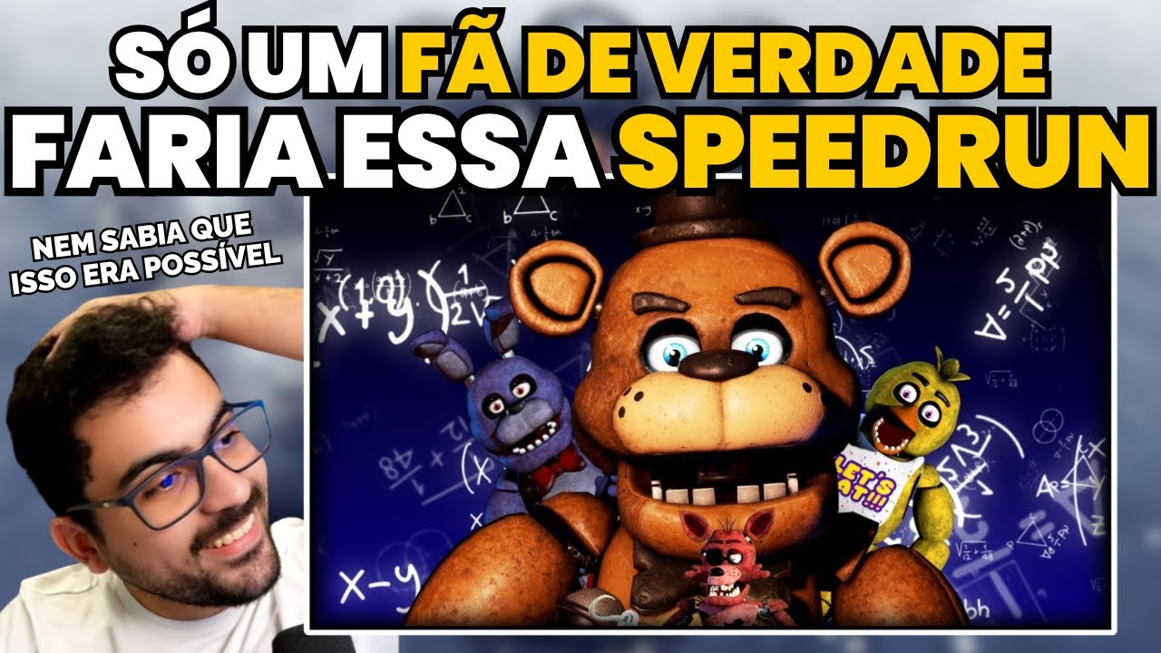 SAVE MANUAL Explicando a Speedrun de FNAF