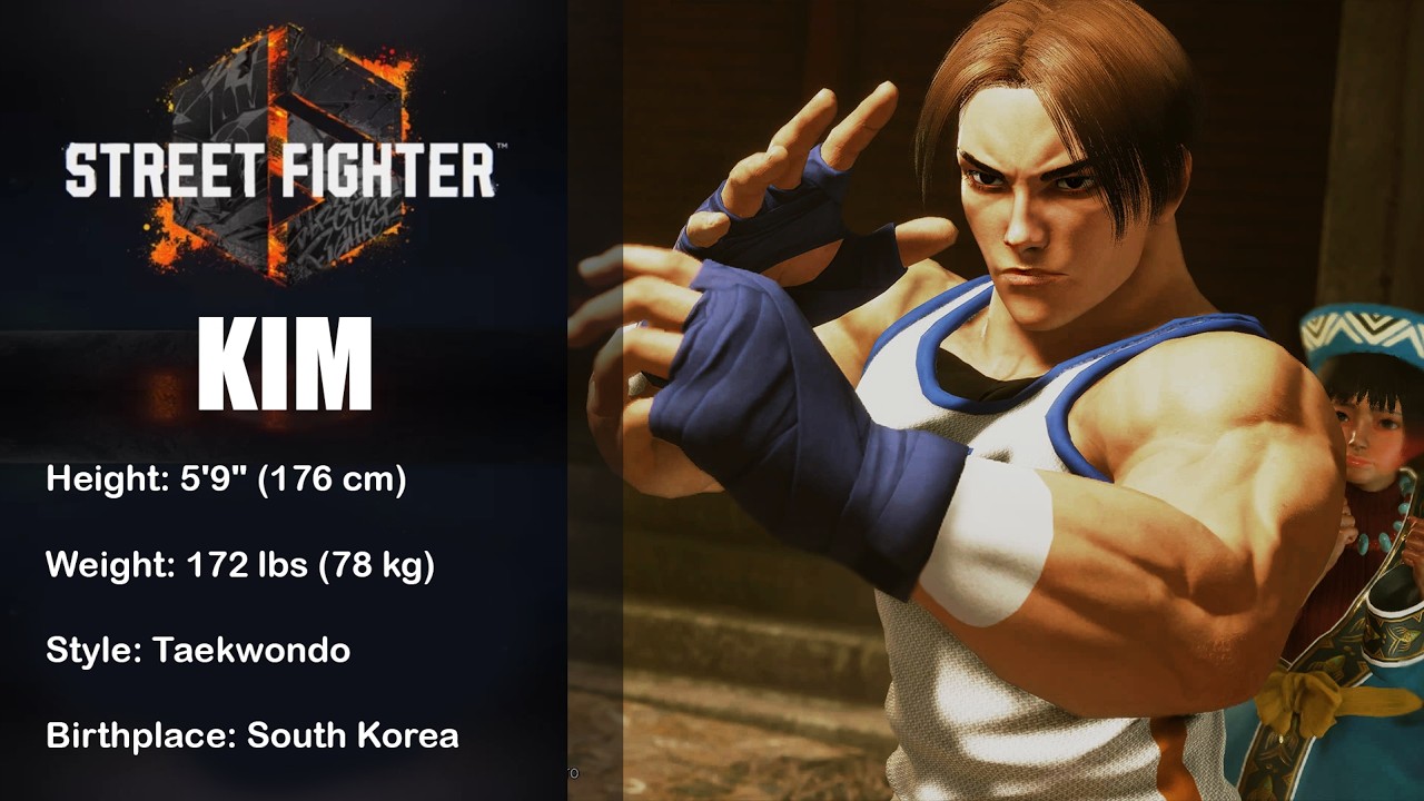 Street Fighter 6 - KIM KAPHWAN [Avatar Creation]