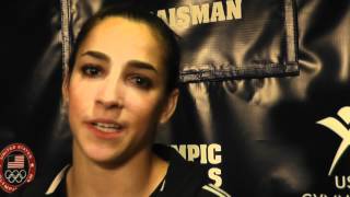 Aly Raisman - Interview - 2012 U.S. Olympic Trials