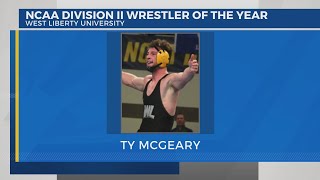 West Virginia college athlete named NCAA Division II Wrestler of the Year