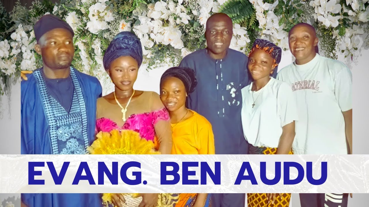 Evang. Ben Audu Ministers “A Good Husband Is a Treasure” at Anmoda Edumoga Wedding