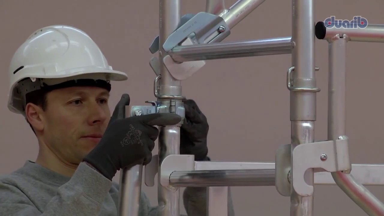 Echafaudage DOCKER MINI : tutoriel de montage - DUARIB