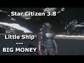 Star Citizen - Easy Money for STARTER ships!  890 Jump Hijack Mission Guide - FPS Combat