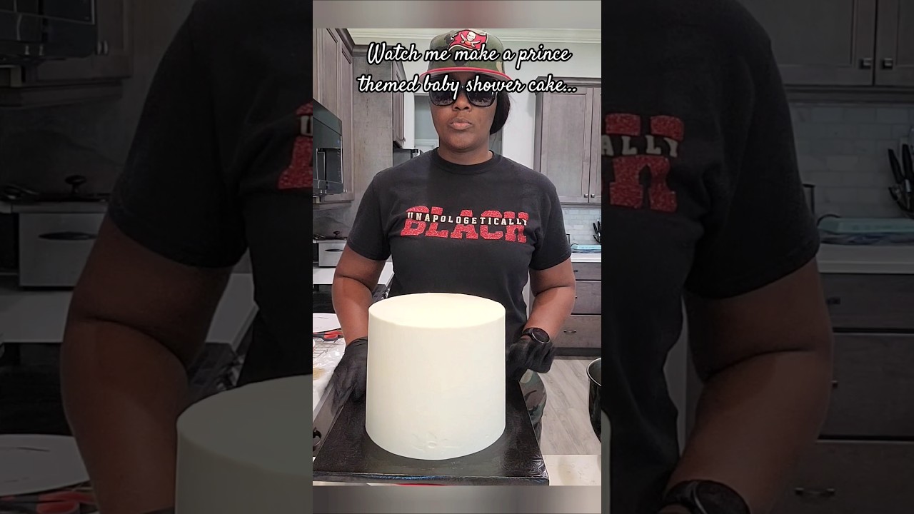 Watch me make this prince themed baby shower cake!!! 