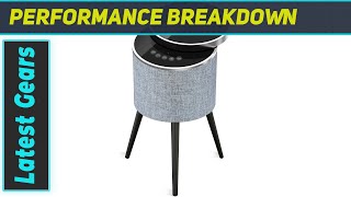 Soundstream STSW-180MCM-G: The Ultimate Smart Corner Table with Surround Sound and Wireless