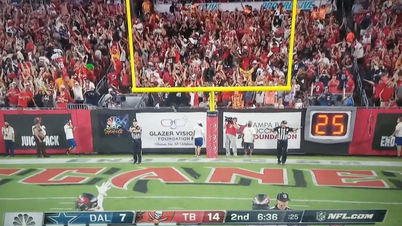 Greg Zurlein horribly misses field goal