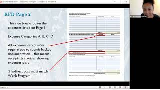 10. Grant Instruction video (Request for Disbursement - RFD)