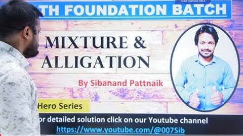 MIXTURES - 2 | OSSC CGL | RI ARI AMIN SFS Livestock inspector | OSSSC RI ARI AMIN SFS