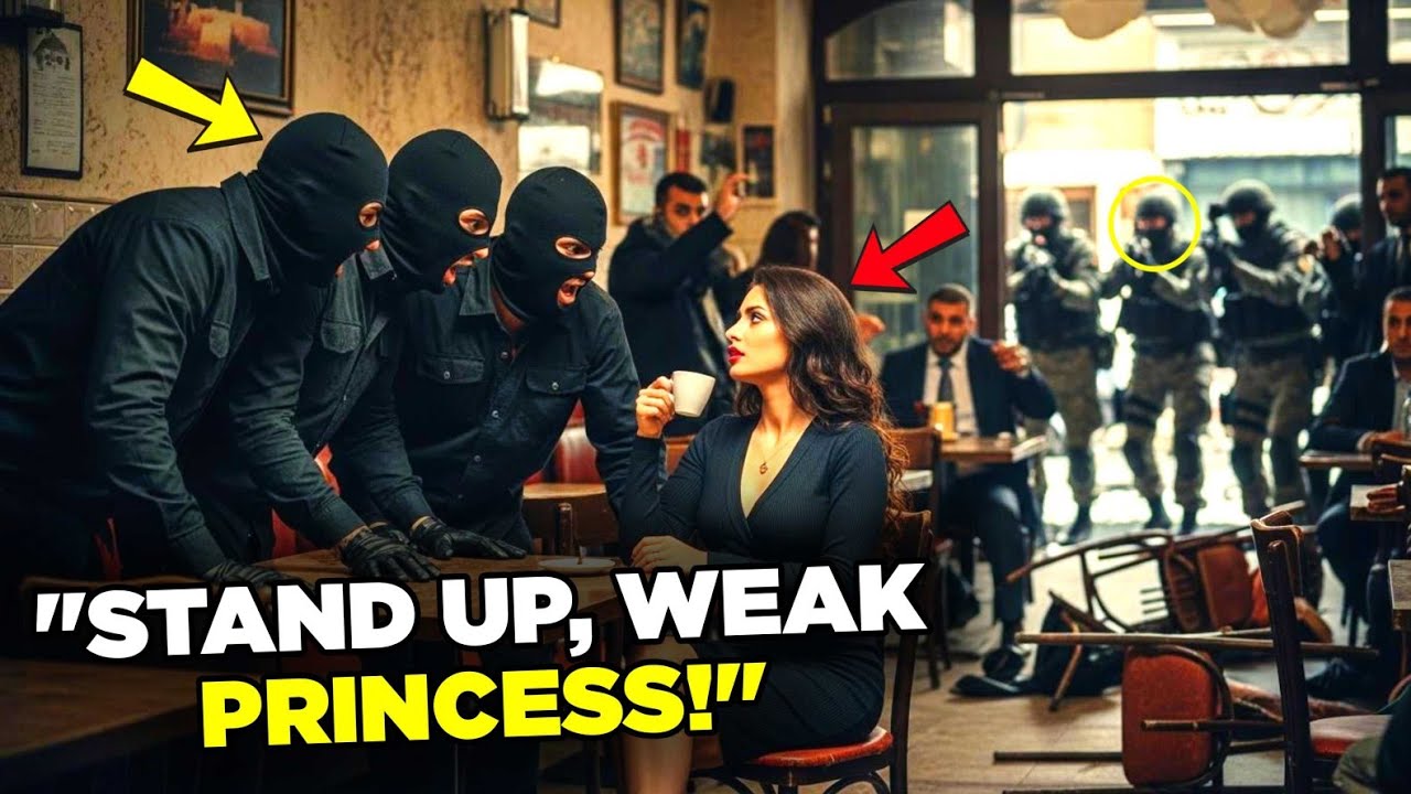 They Thought She Was Easy Prey at the Café, 15 Seconds Later, They Learned She Was a SEAL