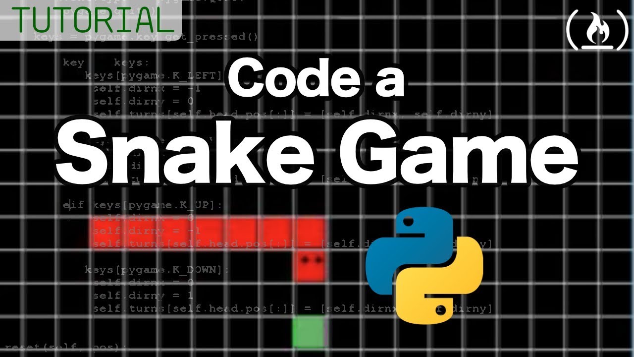 Snake Game Python Tutorial. DO NOT MISS!!!