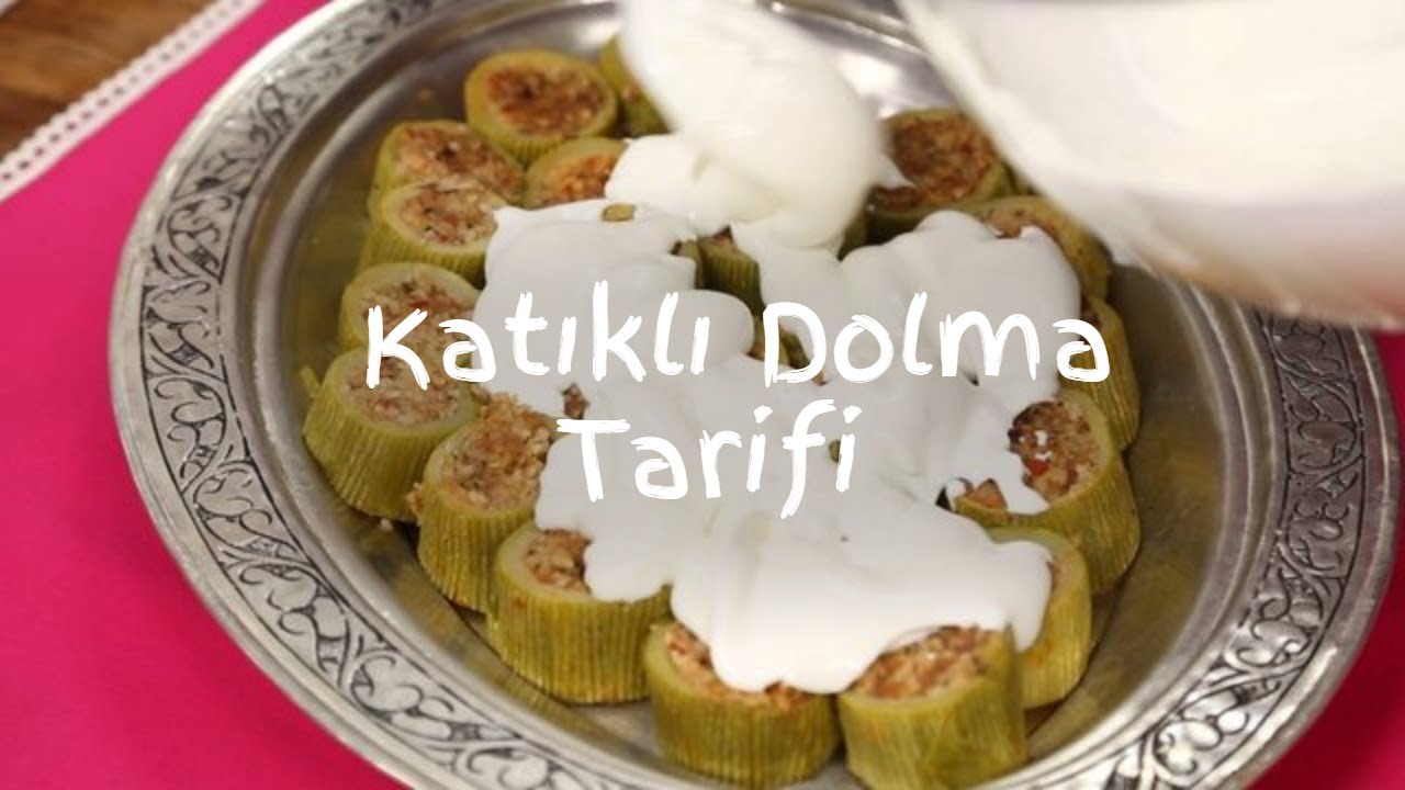 Katıklı Dolma Tarifi Katıklı Dolma Tarifi