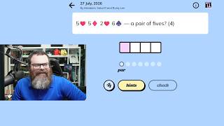 Unedited Minute Cryptic July 27, 2026