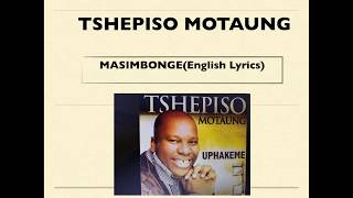 Tshepiso Motaung - Masimbonge Resimi