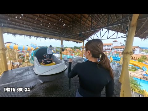 waterslide at Bertam Waterpark Penang 🇲🇾