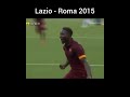 Gol Di Yanga Mbiwa Nel Derby Lazio Roma 2015 Zampa Impazzisce Shorts