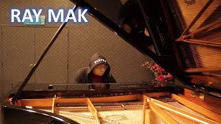 Video thumbnail of "blackbear - hot girl bummer Piano by Ray Mak"