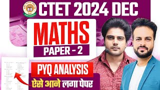 Ctet 14 December 2024 Maths Paper 2 Pyq Analysis By Sachin Academy  2pm
