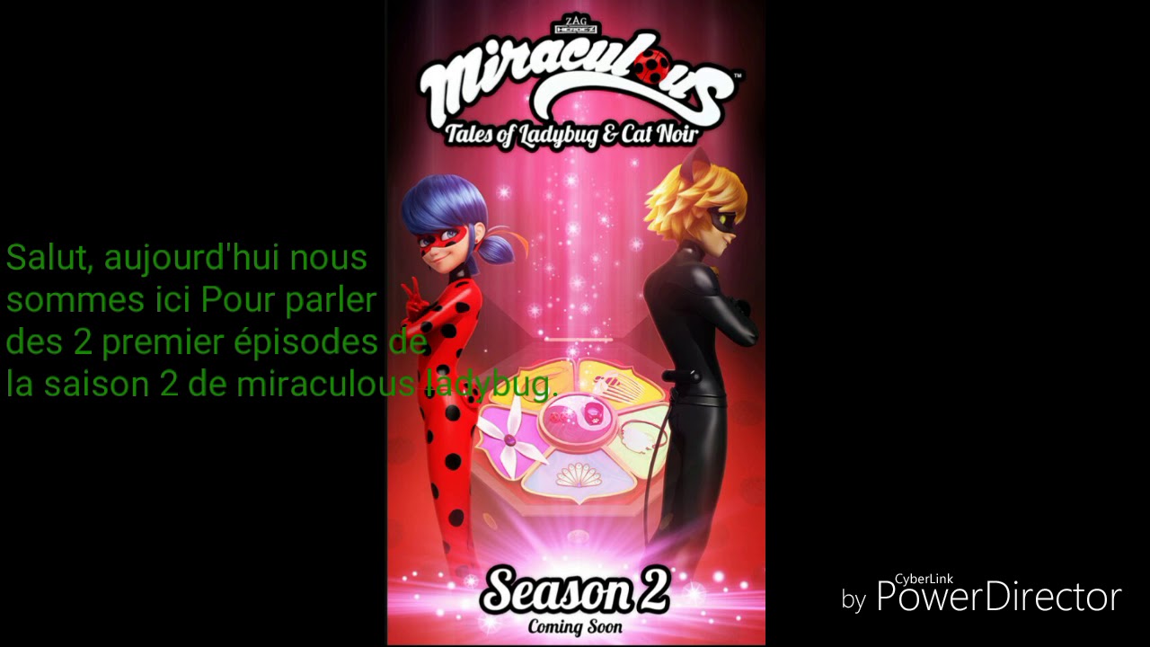 Saison 2 Miraculous Ladybug ! - YouTube