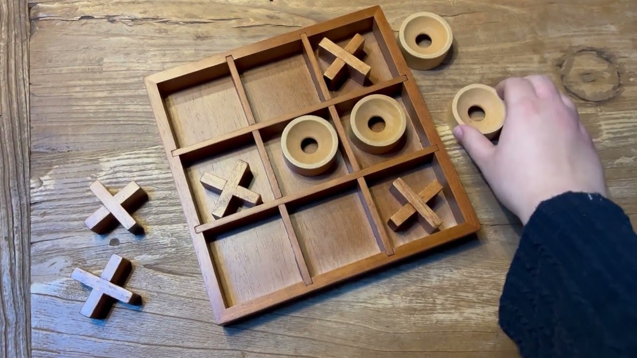 Upgrade Your Classic Tic Tac Toe Experience with This Elegant