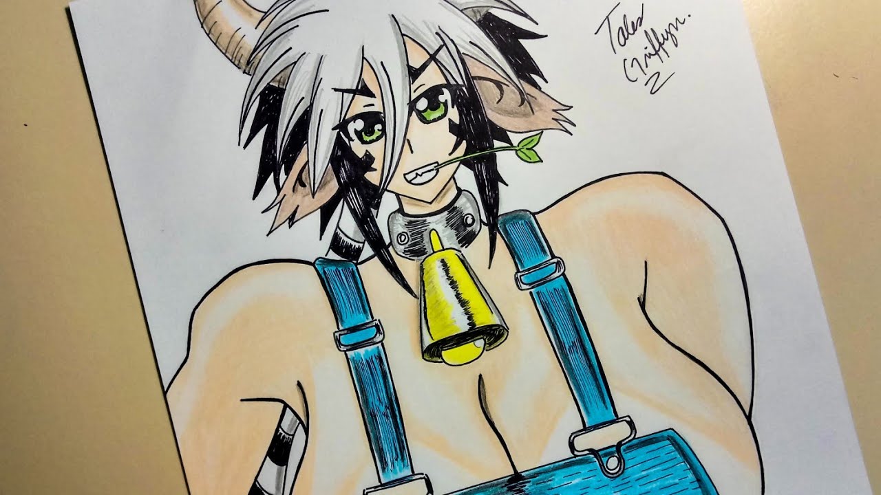 Drawing Tamned Cathyl (キャトル) - Monster Musume Drawing Handmade! - YouTube
