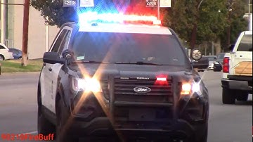 LAPD Ford Explorer Responding Code 3