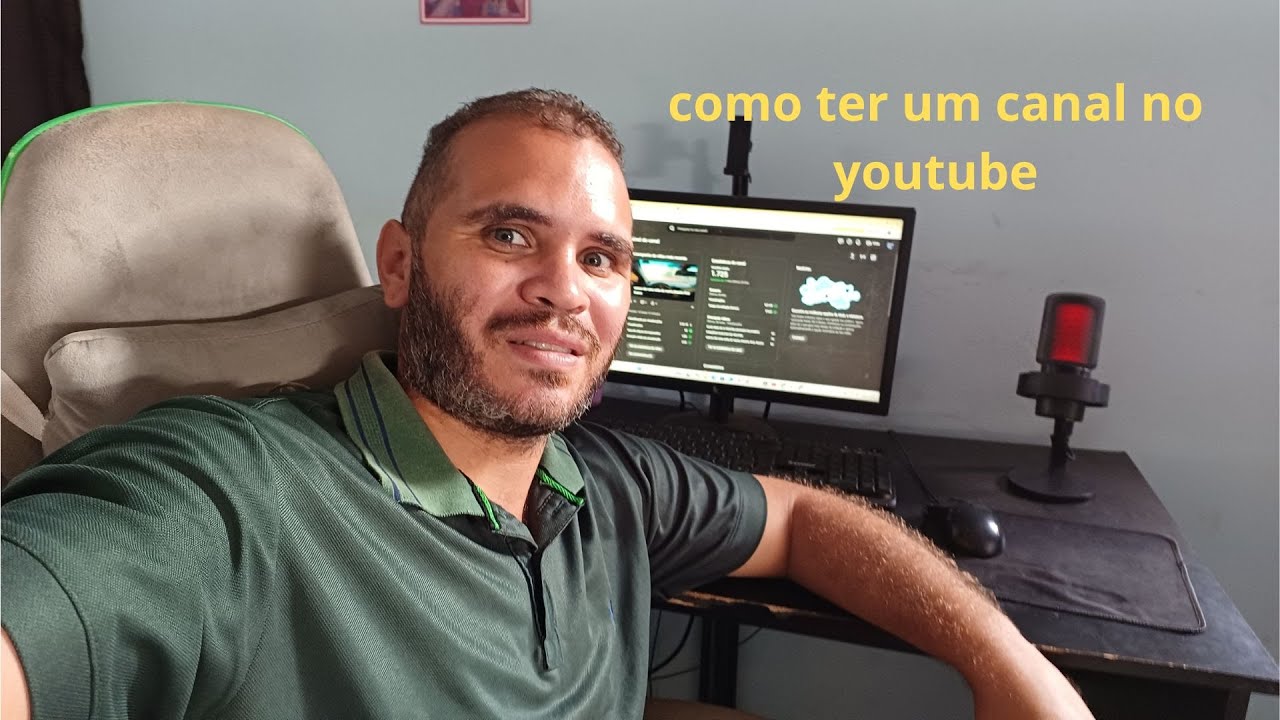 mostrando as estatísticas do canal do youtube