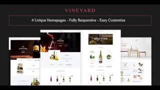 Vineyard - Wine Store Responsive WooCommerce WordPress Theme | Themeforest Website Templates and