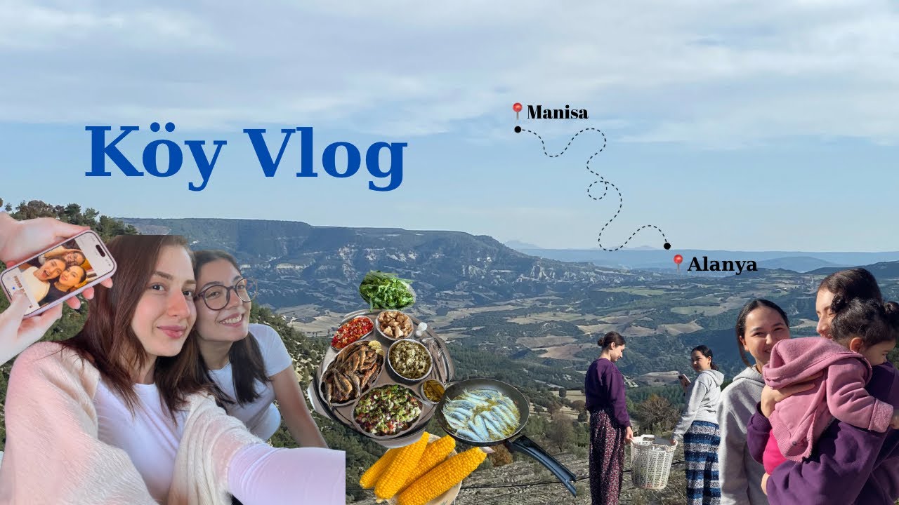 Üniversite Arkadaşlarım İlk Kez Köyüme Geldi! Köy Vlog 🌲🏡 @Gizemfilik