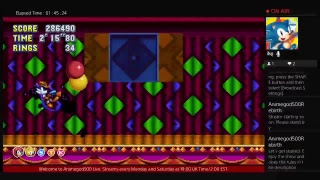 Animegod500 Live: Sonic Mania (Part 6) | RAY AND MIGHTY HAVE JOBS AGAIN!