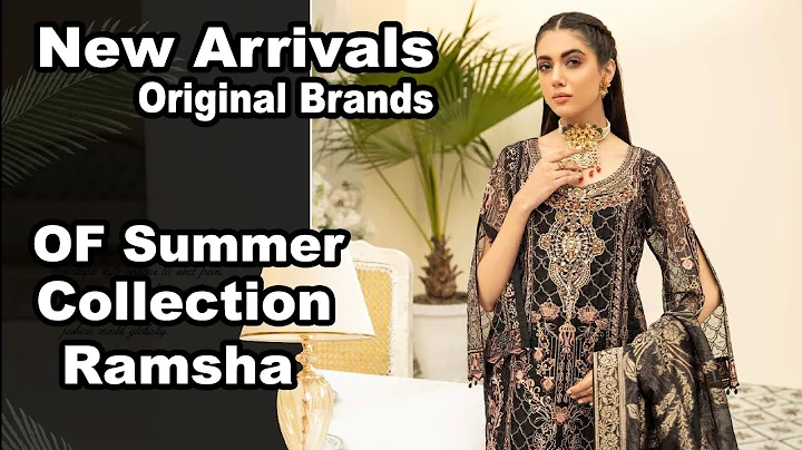 |Beautifull| ||Minhal|| By ||Ramsha Vol 5|| ||Chiffon Collection|| Coming Soon |AB Ali's Boutique|