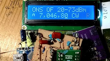 uSDX on Arduino Nano raggedy style