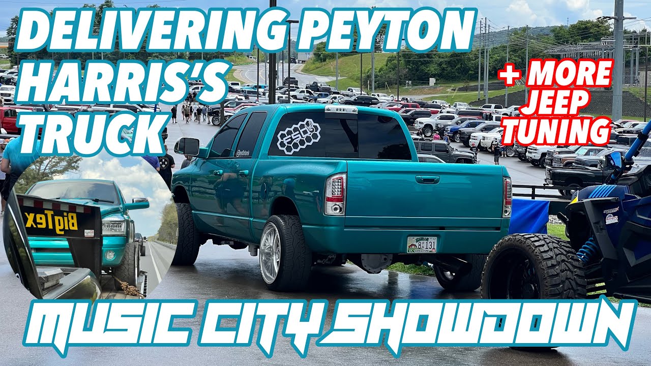Delivering Peyton Harris’s Truck to Music City Showdown 2023 PLUS the